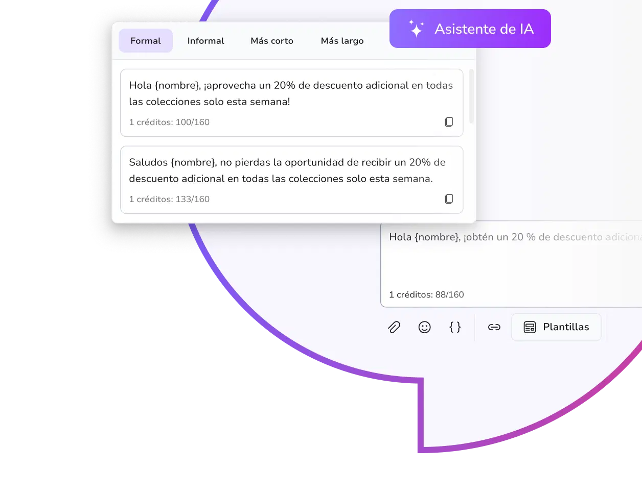 Inteligencia artificial de TopMessage