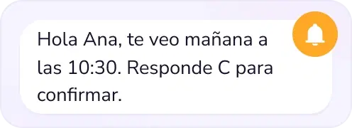 Recordatorio de cita