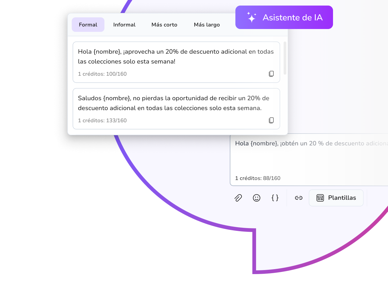 Inteligencia artificial de TopMessage
