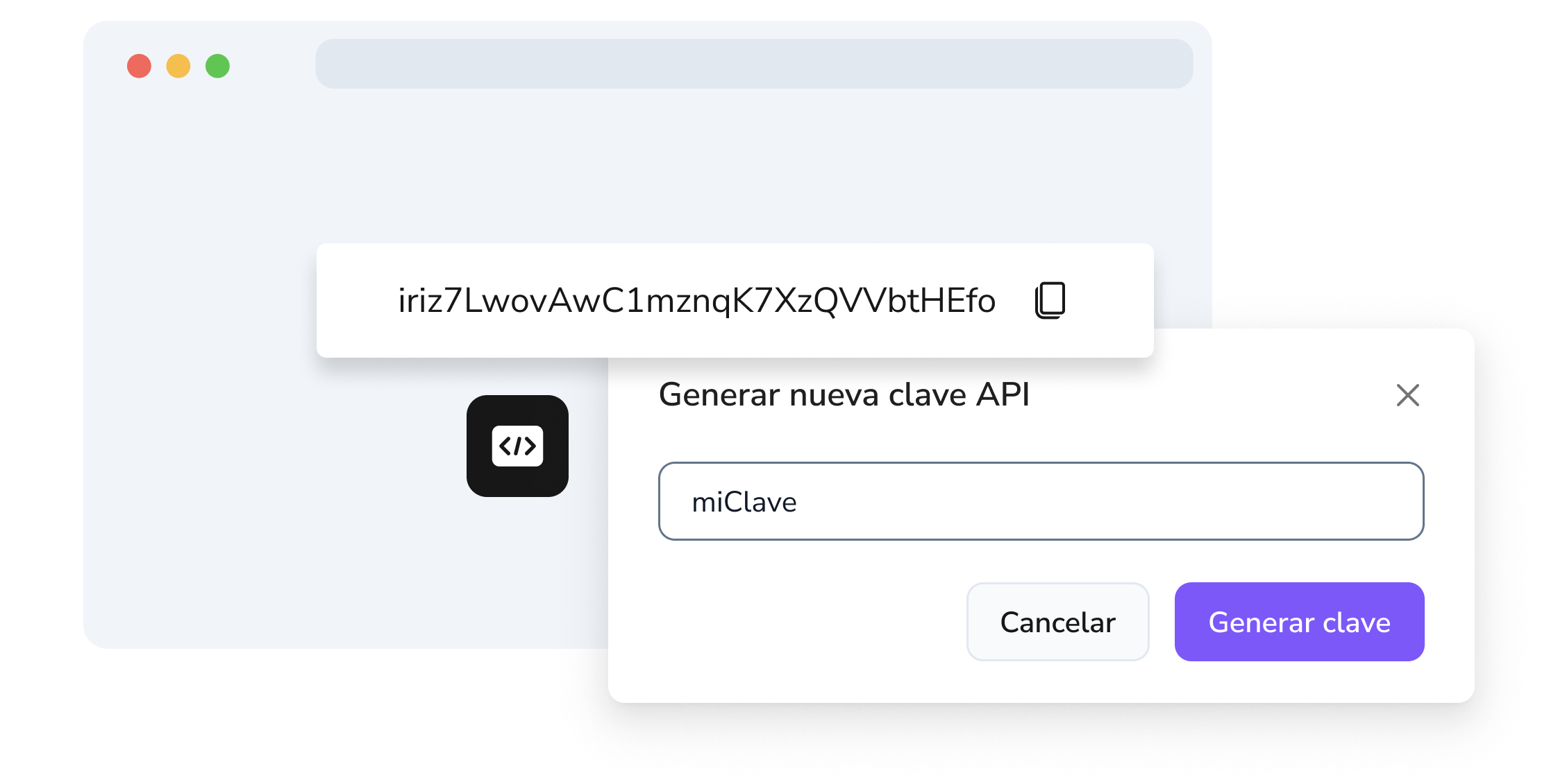 Captura de pantalla de la página de API de TopMessage que muestra la función de prueba de código SMS